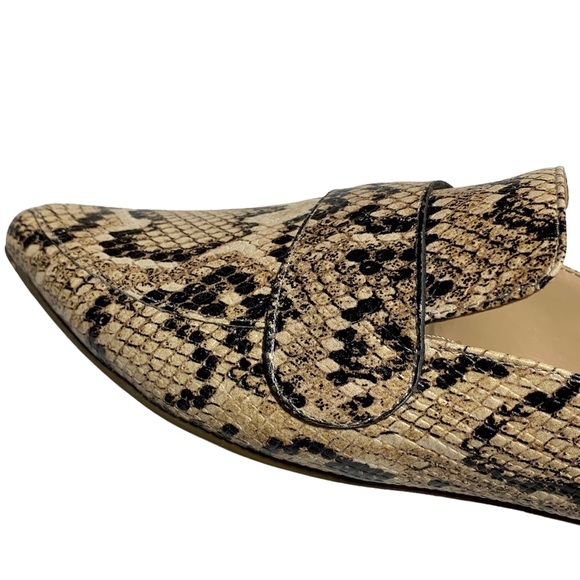 Women’s Slip On en THREAD Snakeskin Darla Mules Size 7 - Picture 7 of 9